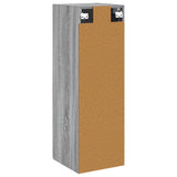 Wall-mounted Bathroom Cabinet Grey Sonoma 33 x 34.5 x 100 cm 890528