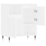 ZNTS Sideboard White 60x35x70 cm Engineered Wood 831180
