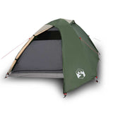 ZNTS Camping Tent Dome 2-Person Green Waterproof 94331