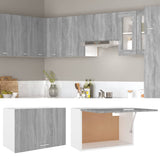 Hanging Cabinet Lyon Grey Sonoma 60x31x40 cm Engineered Wood 815592