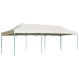 Folding Pop-up Party Tent 3x9 m Cream 44974