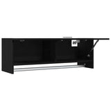 Wardrobe Black Oak 100 x 32.5 x 35 cm Engineered Wood 862657