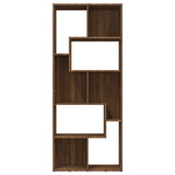 Book Cabinet Brown Oak 67x24x161 cm Engineered Wood 815503