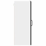 Wall Cabinet PORTO Black 30 x 31 x 80 cm Engineered Wood 885357