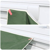 Caravan Awning -Person 240 x 300 cm Waterproof Green Taffeta 42001038