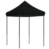 Party Tent Black Oxford fabric with PVC coating, Powder-coated steel 4004990