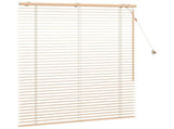 Venetian Blind Oak Look 110 x 130 cm 35 mm Solid Paulownia Wood 42015318