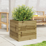 Garden Planter 50x50x45.5 cm Impregnated Wood Pine 847247