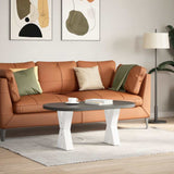 Coffee Table Legs X-Shaped 2 pcs White 28x cm Steel 4012949
