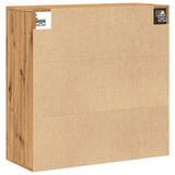 Wall Cabinet Artisian Oak 80x33x80 cm Engineered Wood 857088