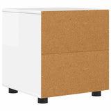 Bathroom Cabinet High Gloss White 40.5 x 40 x 44 cm 888951