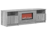 Electric Fireplace Grey Sonoma 98 x 28.5 x 40.5 cm 8021196