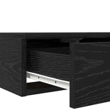 Bed Drawers Black Oak 180 x 36.5 x 16.5 cm Engineered Wood 866980