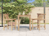 Bar Stools 2 pcs Bamboo 242494