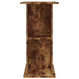 Aquarium Stand Smoked Oak 75x36x72.5 cm Engineered Wood 833652