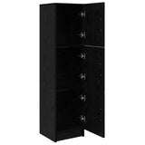Highboard Black Oak 31.5 x 32 x 122.5 cm 869347