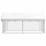 Outdoor Dog Kennel with Roof 300x300x150 cm 171501