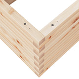 Garden Planter 110x60x45.5 cm Solid Wood Pine 847283