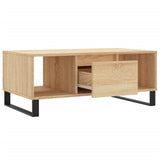 Coffee Table Sonoma Oak 90x50x36.5 cm Engineered Wood 830599