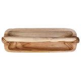 Fruit Bowl JEPARA Teak Brown 61 x 21 x 21 cm 42010343