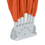 Collapsible Terrace Side Awning Terracotta 160 cm 44579