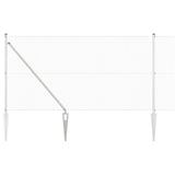 Welded Wire Fence with Spikes 10 x 1 m 3351927