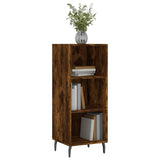 Sideboard Smoked Oak 34.5x32.5x90 cm Engineered Wood 828753