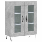 Highboard Concrete Grey 69.5x34x180 cm Engineered Wood 3189313