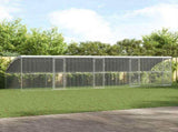Chicken Cage 4 pcs Silver 800 x 200 x 200 cm Galvanised Steel 3368316