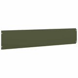 Lawn Edgings 30 pcs Olive Green 20x103 cm Cold-rolled Steel 860163