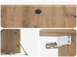 Wall-Mounted TV Cabinet 98 x 41 x 30 cm Artisan Oak 899214