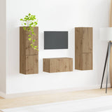 TV Cabinet Set 5 pcs Artisan Oak Engineered Wood 3409104