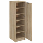 Shoe Cabinet Sonoma Oak 30x35x100 cm Engineered Wood 811433