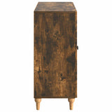 Sideboard Smoked Oak 89 x 34.5 x 80 cm Engineered Wood 894190