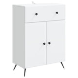 Sideboard with Drawer White 66 x 34.5 x 90 cm Engineered Wood 895555