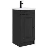 Bathroom Vanity with Sink Black 42 x 40 x 84.5 cm 889995