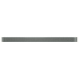 Garden Raised Bed Galvanised Steel 620x80x36 cm Grey 318944
