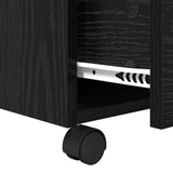 Coffee Table Black Oak 55 x 55 x 45cm Engineered Wood 880470