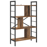 Bookshelf Old Wood 75 x 30 x 123.5 cm Engineered Wood 883968