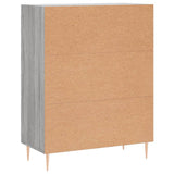 Sideboard Grey Sonoma 69.5x34x90 cm Engineered Wood 827842