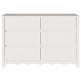 Chest of Drawers with Drawer Drammen White 111 x 43 x 73.5 cm 42003051