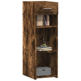 Sideboard Smoked Oak 30x42.5x93 cm Engineered Wood 846310