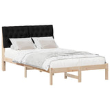 Bed Frame with Upholstered Headboard Brown 120 x 190 cm 878836