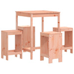 5 Piece Garden Bar Set Solid Wood Douglas 3157744