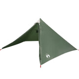 ZNTS Family Tent Tipi 7-Person Green Waterproof 94710