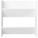 Wall Shoe Cabinets 4 pcs White 60x18x60 cm Engineered Wood 806716