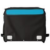Bike Trailer Black and Blue 30 kg Iron 94079