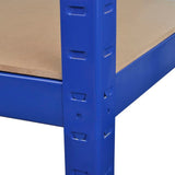 Storage Shelf Garage Storage Organizer Blue 141126