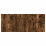 Wall-Mounted Headboard BREDA Smoked Oak Engineered Wood 897630