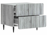 Bedside Cabinet Grey Sonoma 43 x 34.5 x 49.5 cm Engineered Wood 894307